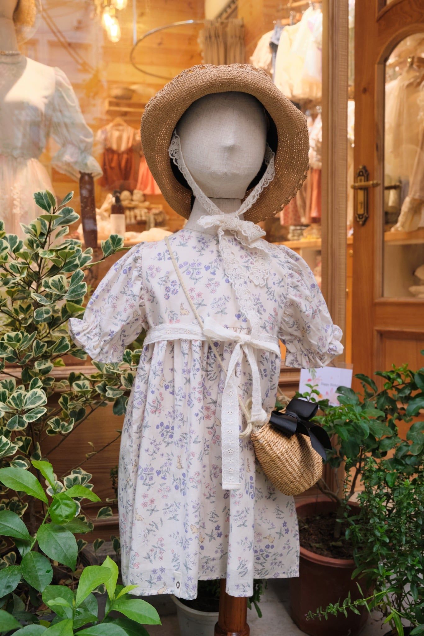 Váy Rabbit cotton hữu cơ cao cấp