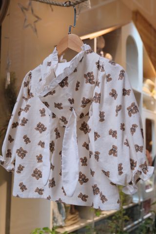 AR - Áo khoác Teddy Bear Cotton Linen cao cấp