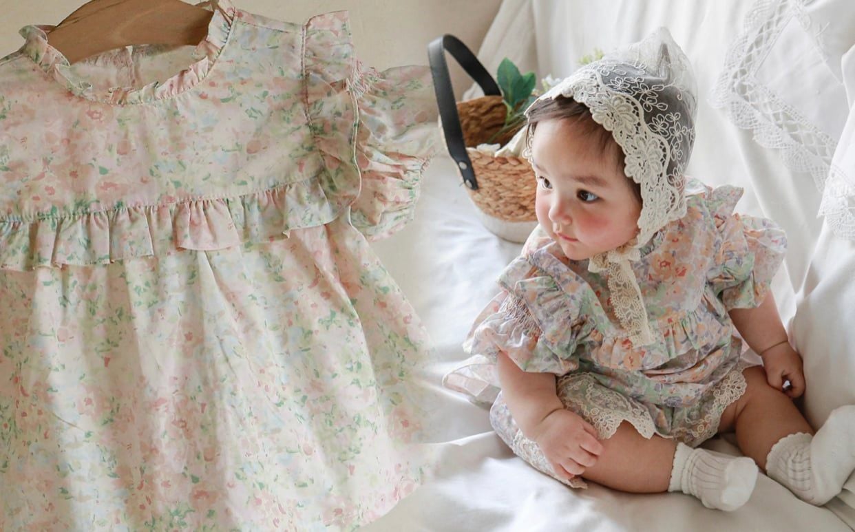 FL Áo Mois hoa nhí Bebe