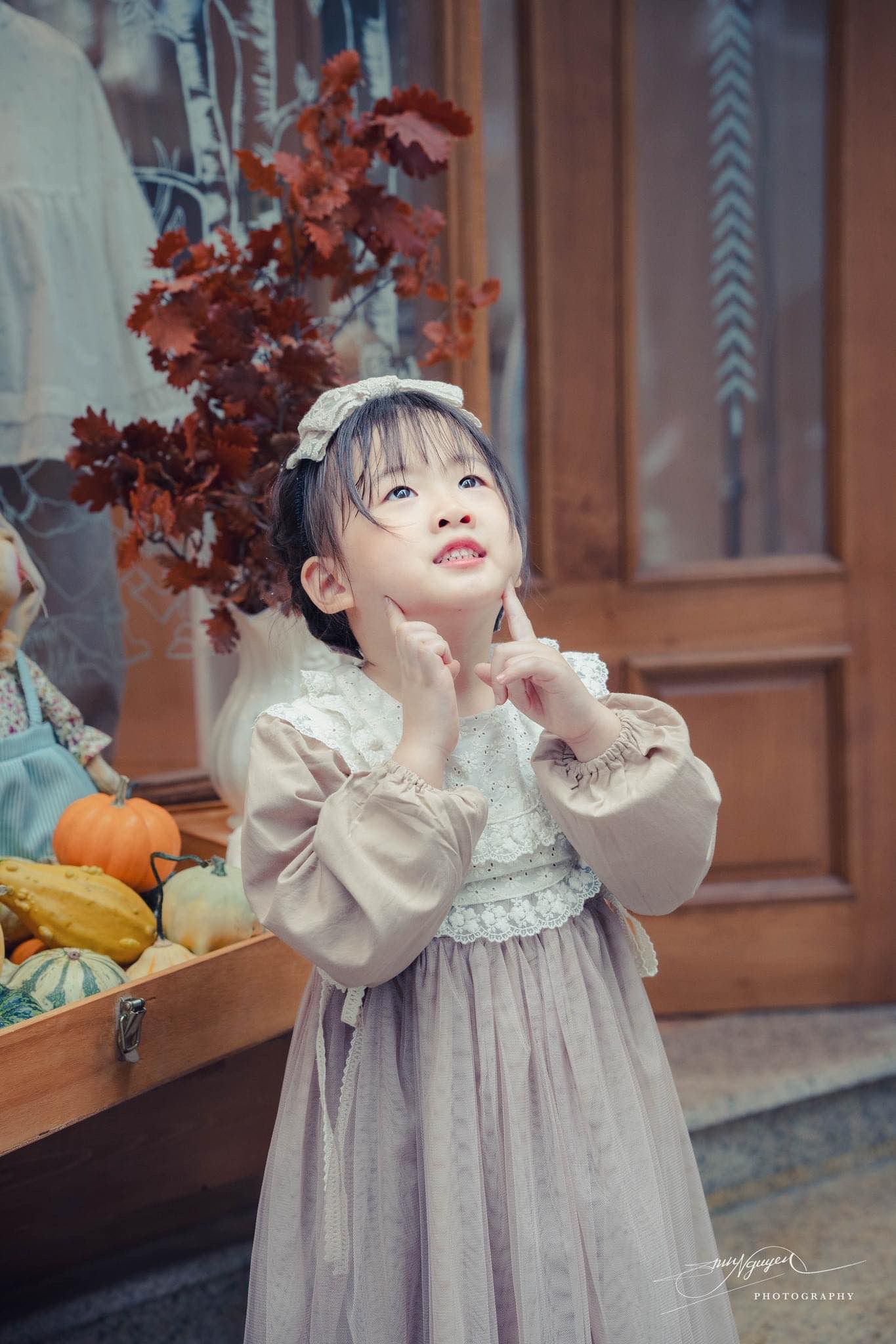 FL Váy voan bồng Lora