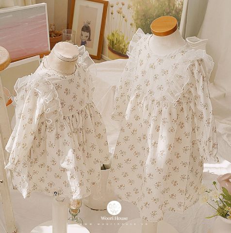 AR-Váy Pure Flower cánh tiên organza