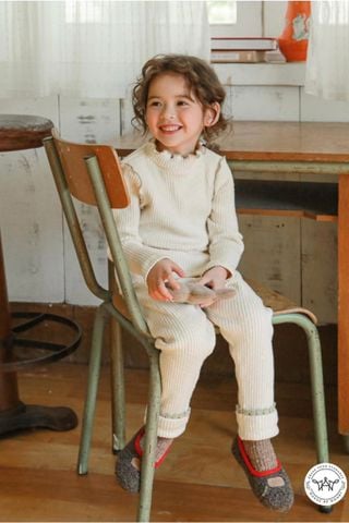FL - Quần legging Morin Gấu viền ren