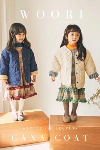 BJ- Áo khoác Canari chần bông trám