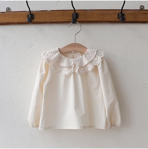 Fl - Áo Melly Blouse cổ ren