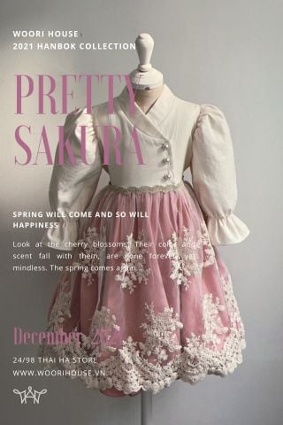 EC - Váy Hanbok Pretty Sakura