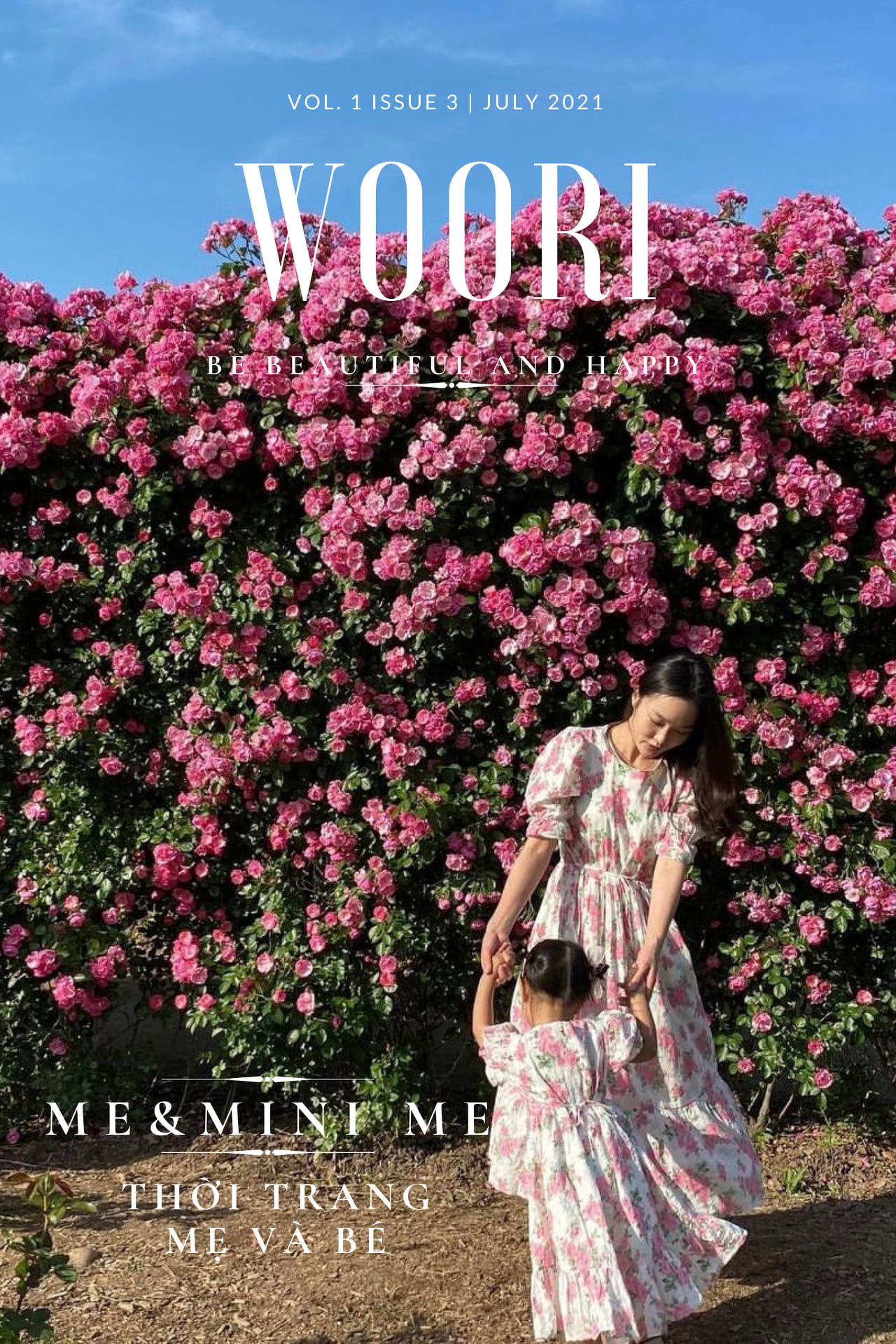 Set đôi mẹ và bé - Wild Rose triệu đóa hồng