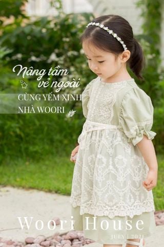 Yếm Ren Cotton Hữu Cơ