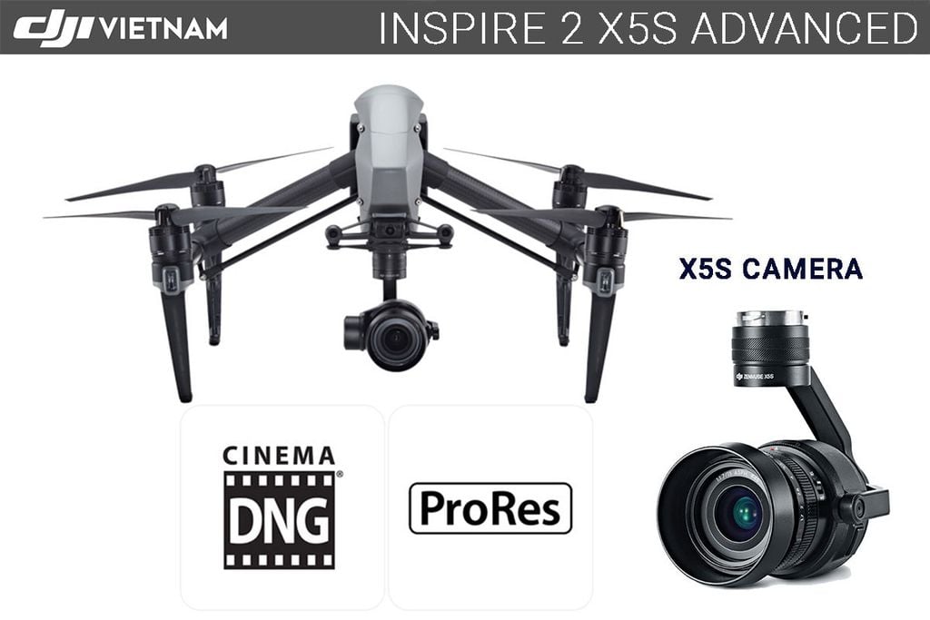  Inspire 2 X5S Advanced Kit 