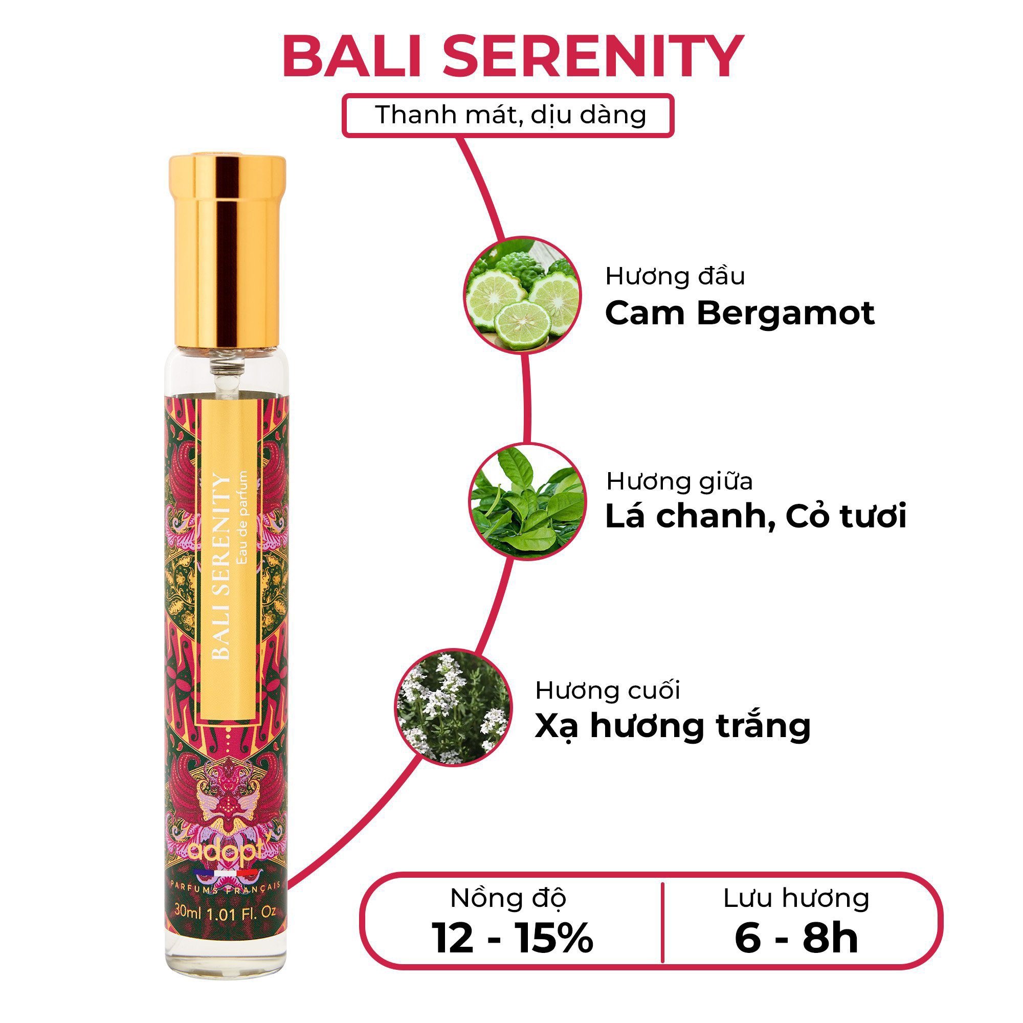 Nước Hoa Adopt' Bali Serenity 30ML