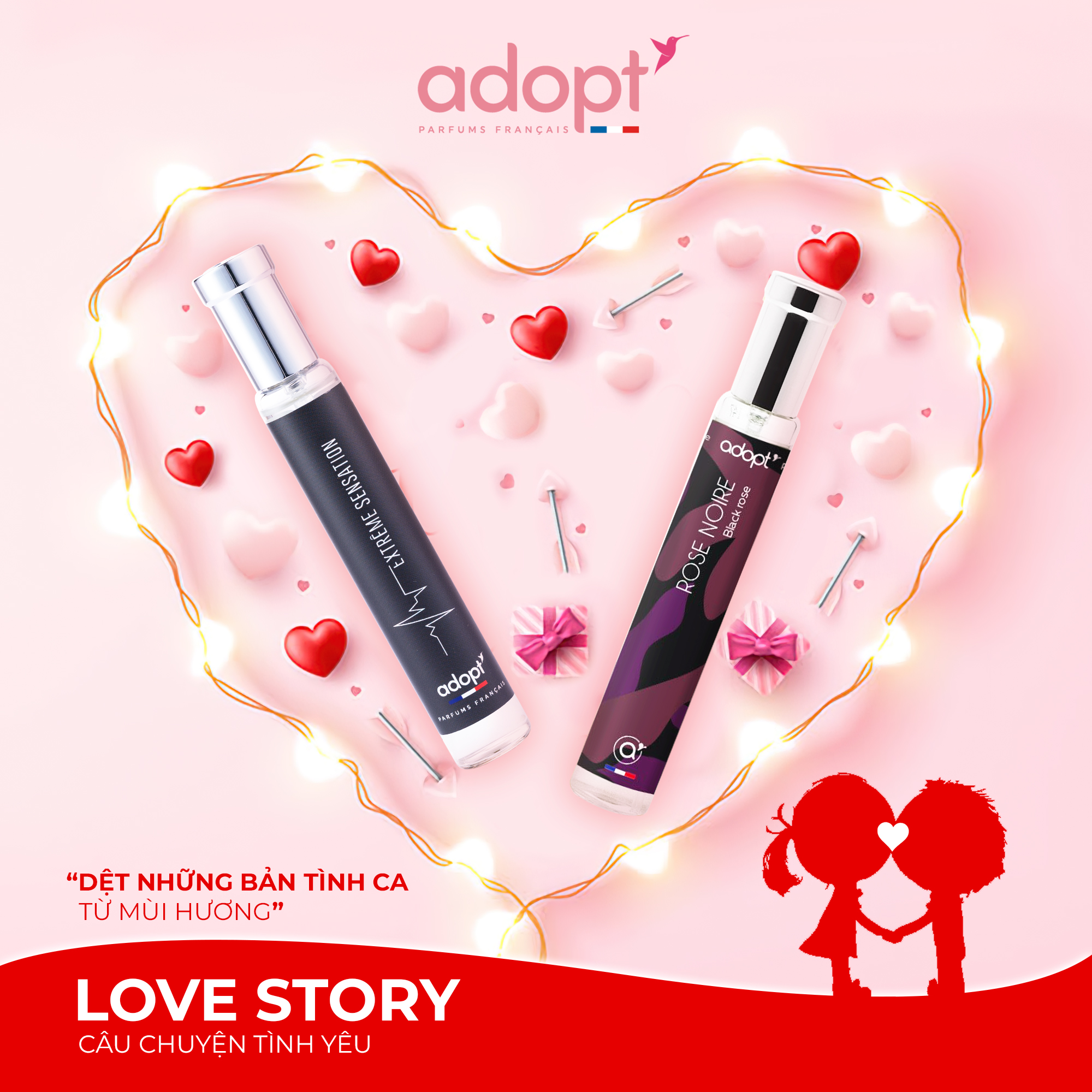 Combo nước hoa Love Story