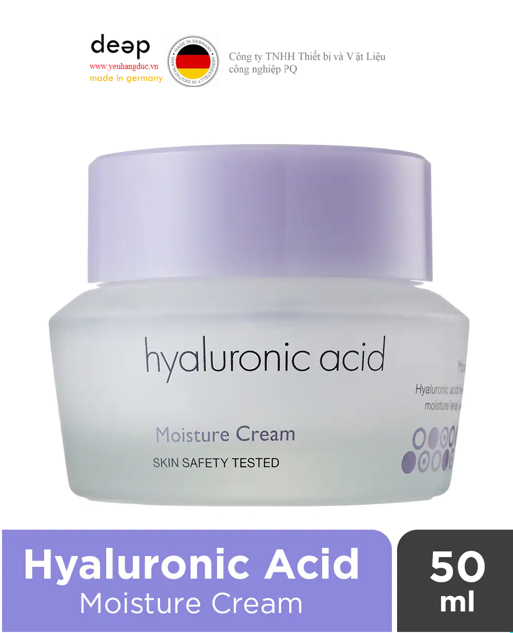  Kem Dưỡng It's Skin Hyaluronic Acid Moisture Cream Cấp Ẩm Sâu 50ml  DEEP30 www.yeuhangduc.vn sẵn sàng cho bạn 