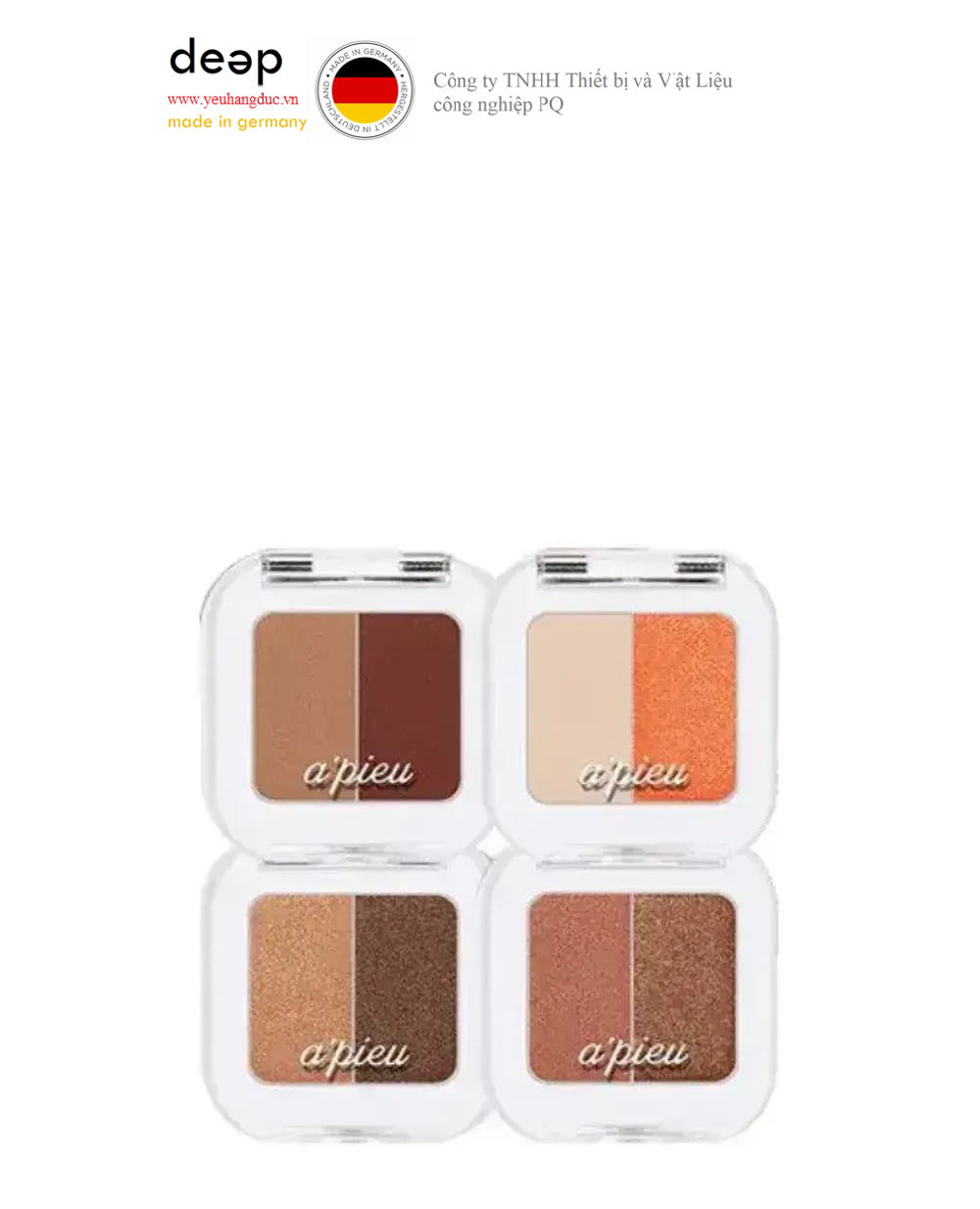  Phấn Mắt Bột Nhũ Siêu Mịn A'Pieu Mineral Mono Shadow (Dual) 1.8G DEEP45 www.yeuhangduc.vn sẵn sàng cho bạn 