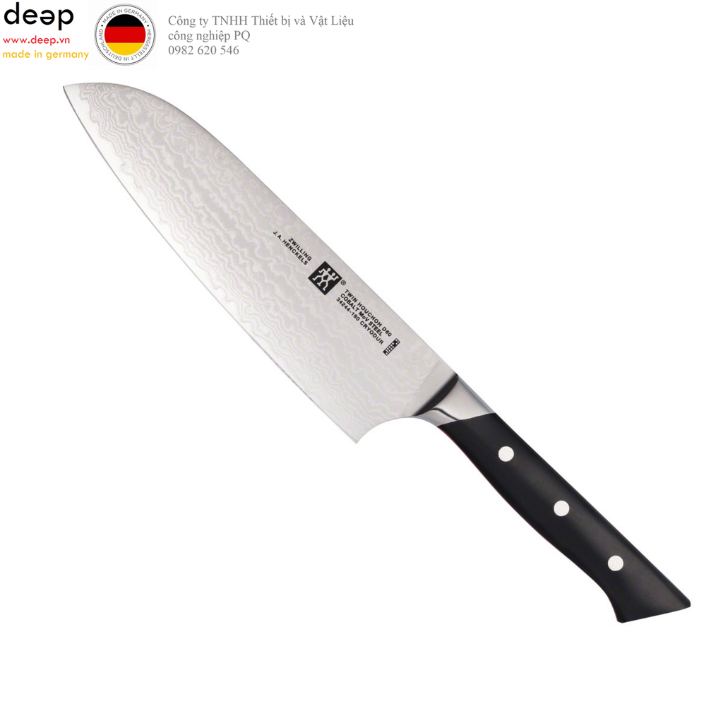  ZWILLING - Dao Santoku Twin Houchou D60 - 18cm DEEP22 www.yeuhangduc.vn sẵn sàng cho bạn 