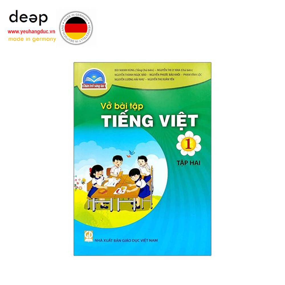 Sách Giáo Khoa Vở Bài Tập Tiếng Việt Lớp 1 Tập 2 Bộ Chân Trời Sáng Tạo YÊu HÀng ĐỨc