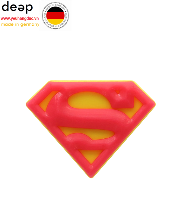 Jibbitz™ Charm Superman Logo DEEP36 www.yeuhangduc.vn sẵn sàng cho ...