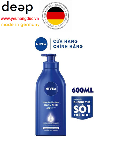  Sữa Dưỡng Thể Nivea Dưỡng Ẩm Chuyên Sâu 48H 600ml DEEP33 www.yeuhangduc.vn sẵn sàng cho bạn 