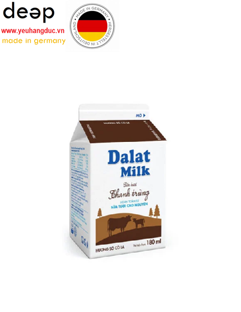  Sữa tươi thanh trùng socola Dalat Milk (Hộp 180ML) DEEP41 www.yeuhangduc.vn sẵn sàng cho bạn 