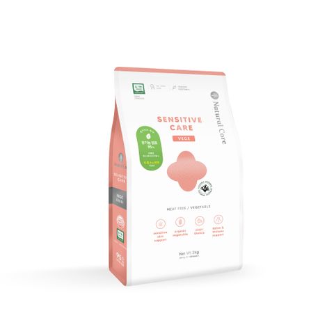  Thức ăn cho chó bị dị ứng Natural Core | Không chứa thịt | 95% thực vật hữu cơ | Cung cấp khoáng và chất xơ | Hỗ trợ miễn dịch, thải độc cơ thể 