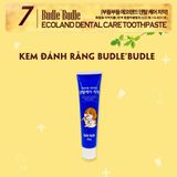  Kem đánh răng cho chó Budle'Budle | 100% thiên nhiên | Loại bỏ mảng bám và vi khuẩn | Hơi thở thơm mát | Phòng bệnh về răng nướu 