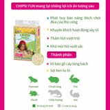  Lót chuồng gỗ cho thú nhỏ Chipsi Fun | Siêu thấm và khử mùi | Không bụi | Nhiều màu sắc | Phân huỷ sinh học 