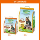  Cát gỗ vệ sinh hữu cơ cho thú nhỏ Chipsi Ultra | Thấm hút chất lỏng và mùi hôi xuất sắc | Không bụi | An toàn khi nuốt phải 