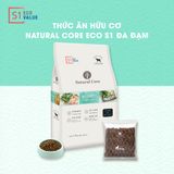  Thức ăn hạt hữu cơ đa đạm cho chó Natural Core | Gấp đôi lượng thịt | Duy trì vóc dáng | Ngăn ngừa tiêu chảy 