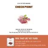  Thịt sấy kiểu Singapore Bowwow | Chứa 95% thịt tươi | Giàu protein | Phục hồi năng lượng | Tăng cường khả năng miễn dịch 