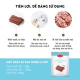  Thịt sấy kiểu Singapore Bowwow | Chứa 95% thịt tươi | Giàu protein | Phục hồi năng lượng | Tăng cường khả năng miễn dịch 