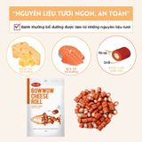  Phô mai cuộn thịt Bowwow | Giàu protein và dưỡng chất | Tăng khả năng hấp thu 