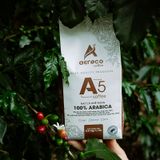  Cà phê AEROCO hạt rang A5 (100% arabica) nguyên chất 100% rang mộc hậu vị ngọt thơm quyến rũ, hộp 500g phù hợp pha máy và pha phin 