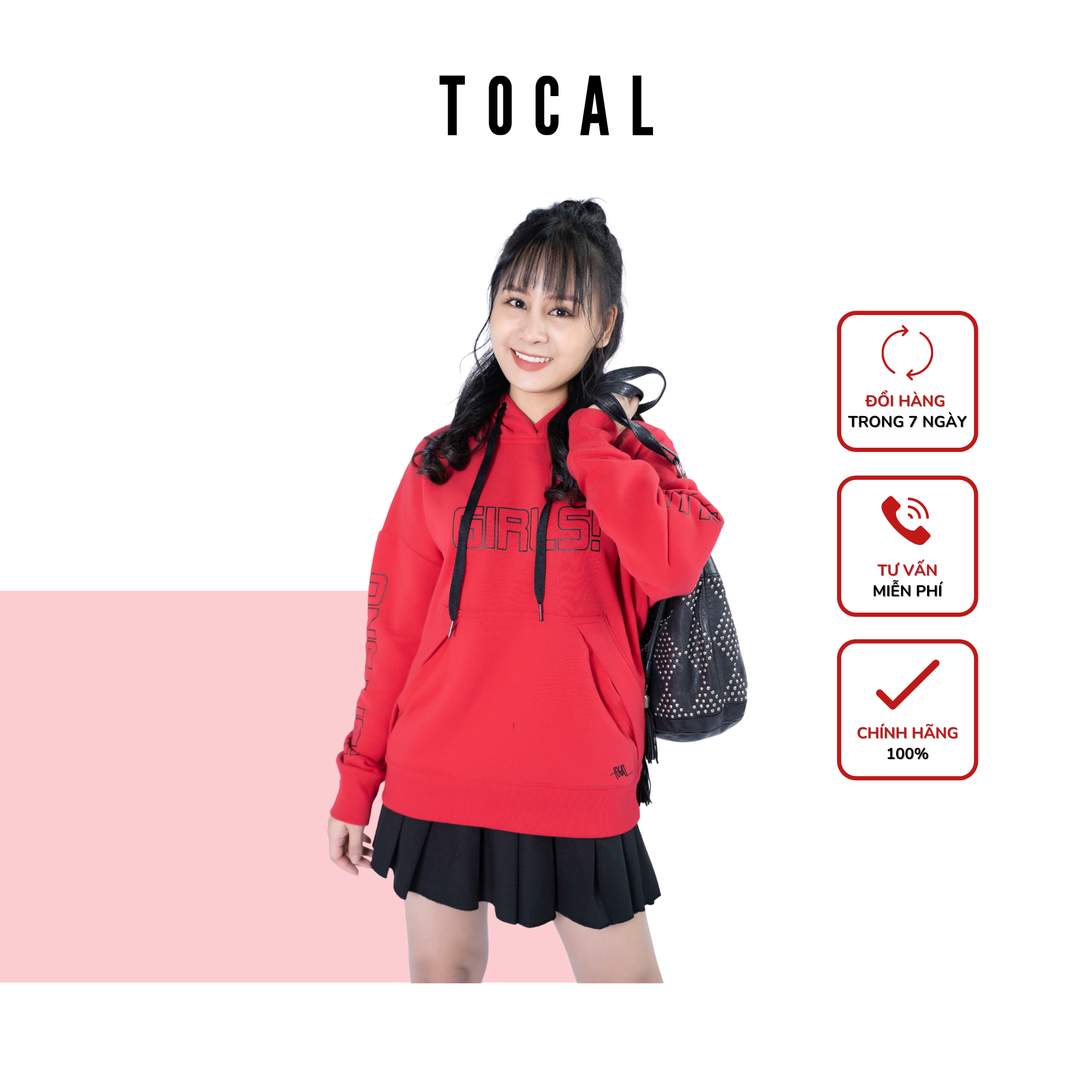 Những cách phối đồ với áo hoodie cực đỉnh cho nữ