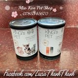  Thức ăn pate cho chó mèo King’s Pet lon 400 gr đủ vị 