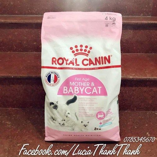  THỨC ĂN HẠT KHÔ CHO MÈO ROYAL CANIN MOTHER & BABY CAT 34 - 4 kg 