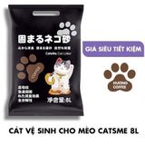  Cát vệ sinh cho mèo Catsme bịch 8L 