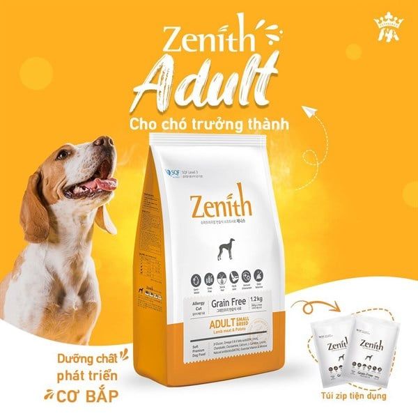  Thức ăn cho chó Zenith Puppy Grain Free 