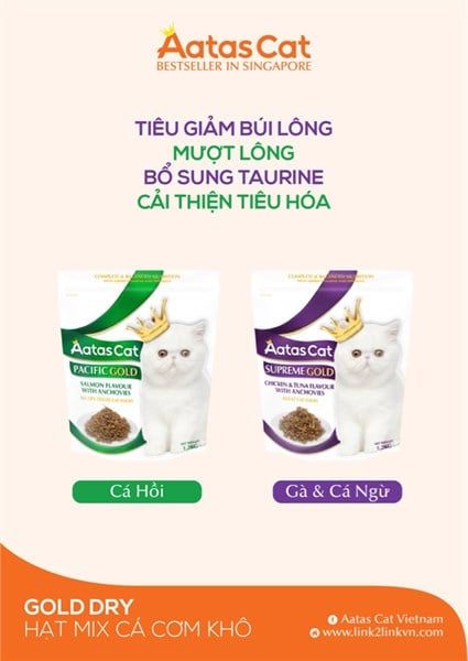  Thức ăn cho mèo cao cấp Aatas Cat Supreme 