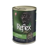  Thức ăn pate cho chó Reflex Plus lon 400 gr 