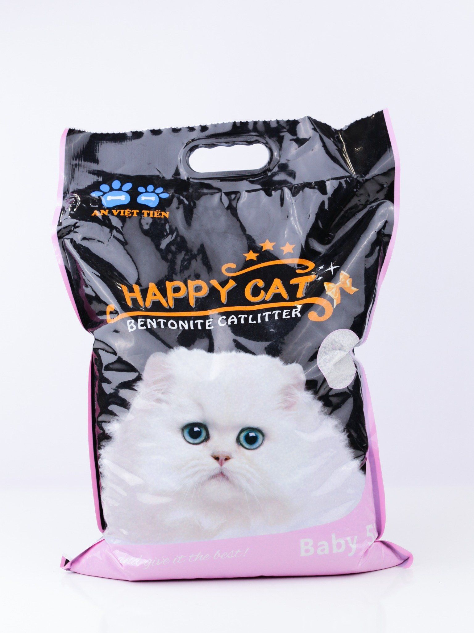 Cát vệ sinh cho mèo Happy Cat 5L 