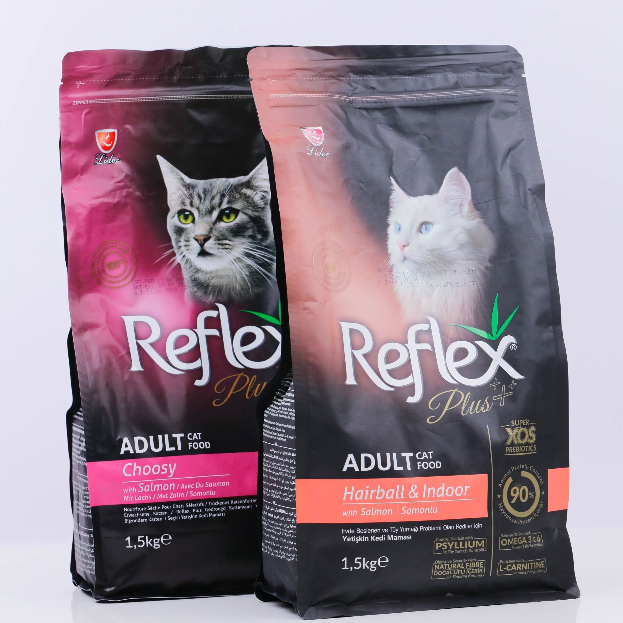  Thức Ăn Hạt cho mèo cao cấp Reflex Plus Thổ Nhĩ Kỳ bịch 1.5 KG 