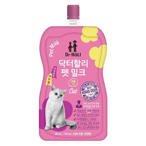  Sữa pha sẵn cho mèo Dr Holi Cat 250 ml 