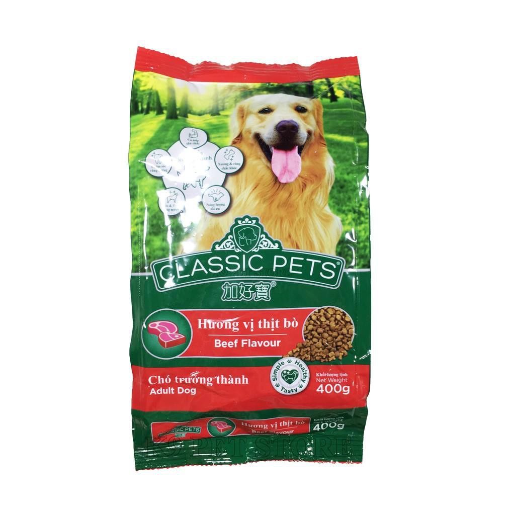 Thức ăn cho chó Classic Pet bịch 400 gr 