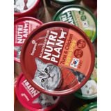  Thức ăn cho mèo pate lon Hàn Quốc - Nutri Plan 160gram 