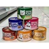  Thức ăn cho mèo pate lon Hàn Quốc - Nutri Plan 160gram 