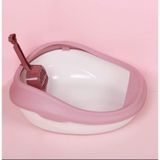  Nhà vệ sinh cho mèo hình Oval 42x36x18cm kèm xẻng đủ màu 