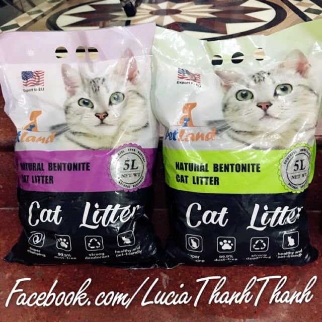  Cát vệ sinh cho mèo PetLand Cat Litter 