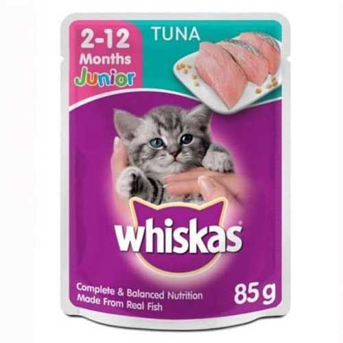  Thức Ăn Gói Pate Whiskas 80gram - Thùng 24 gói 