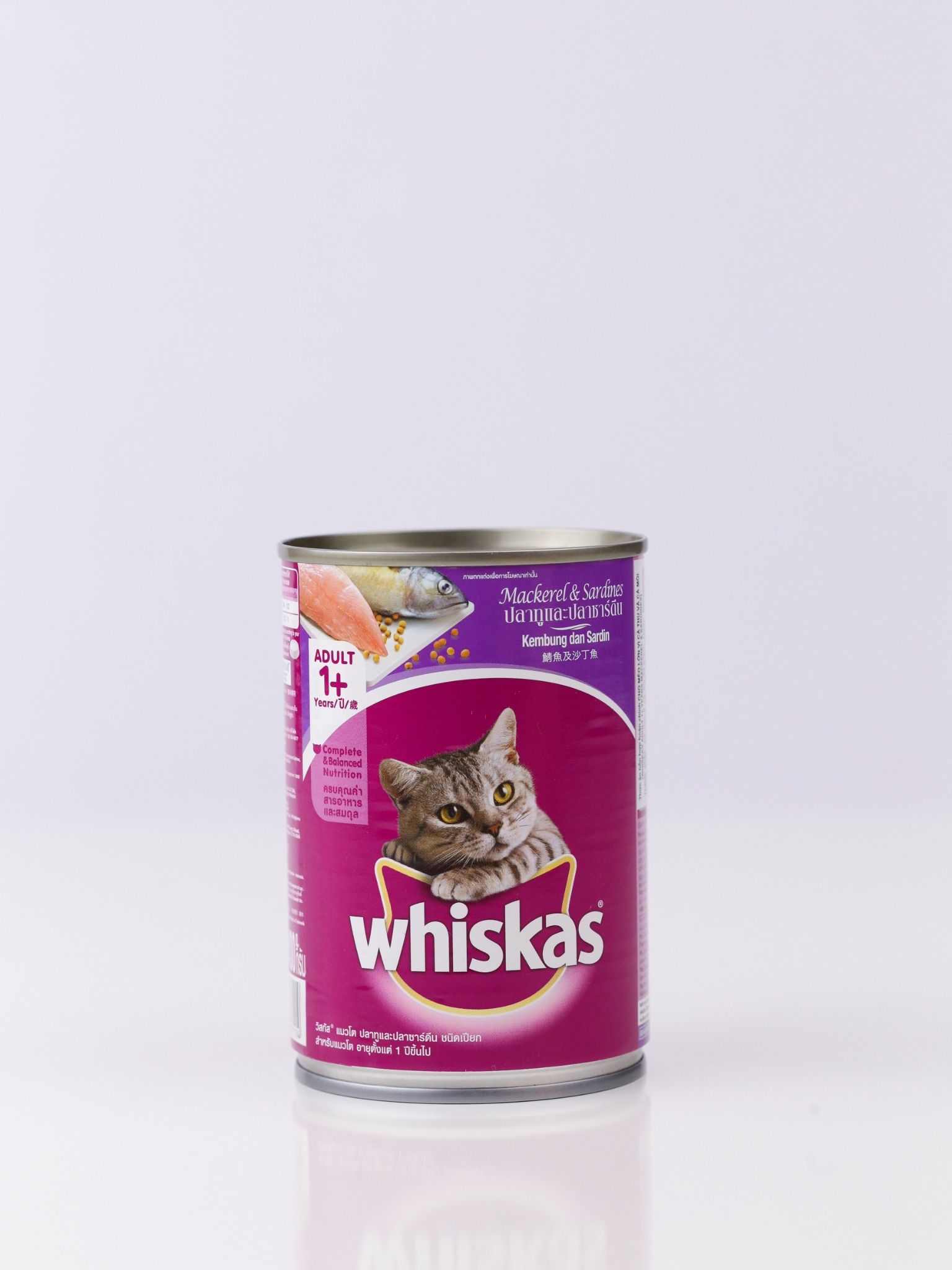  Thức ăn mèo Pate Whiskas lon cá biển 400gram 