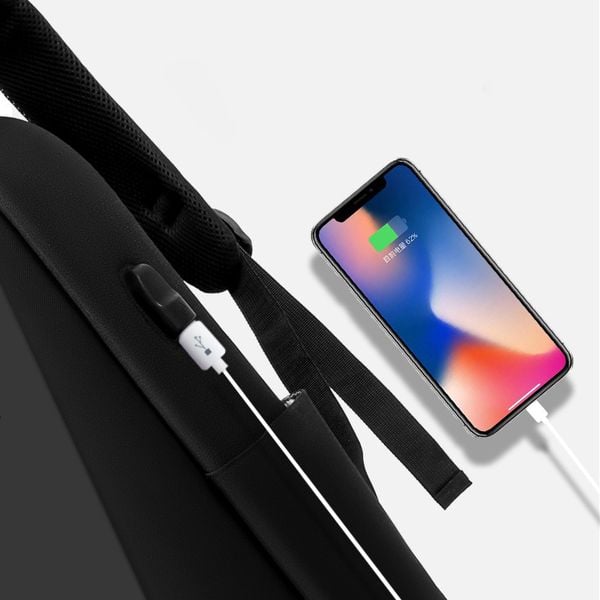  Balo Nam Nữ, đựng laptop, chống nước, cổng sạc USB HL071 