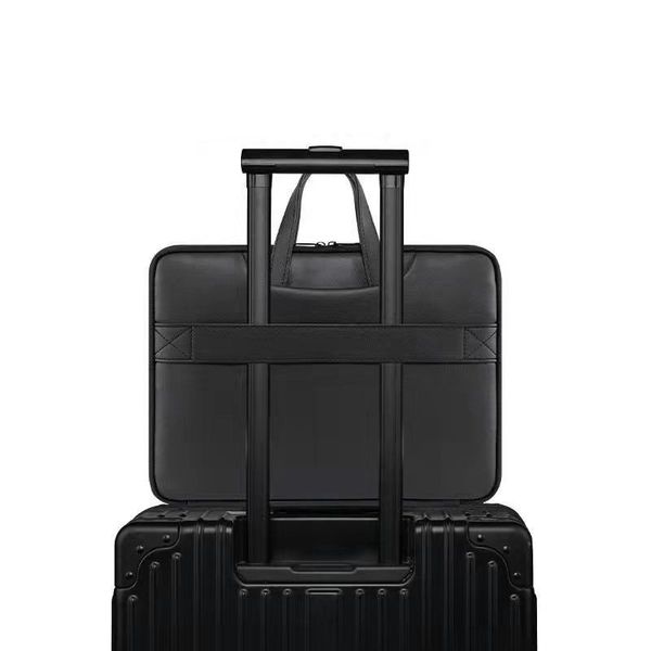  Túi da nữ chống sốc Macbook, Laptop chống nước, có quai xách T150 