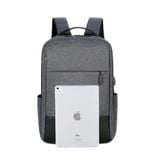  Balo Nam Nữ, đựng laptop, chống nước, cổng sạc USB HL069 